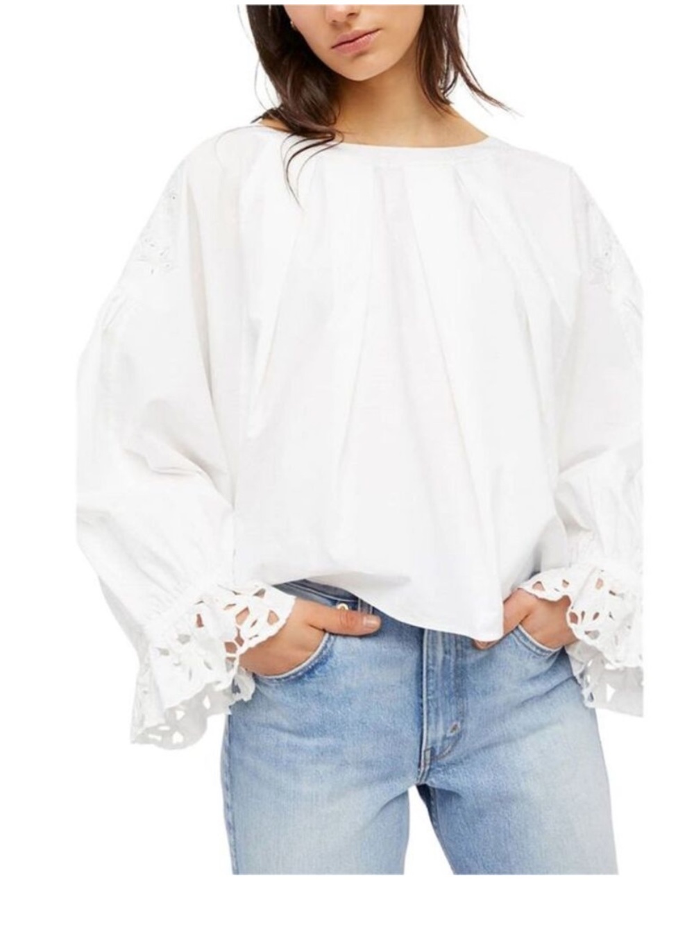 Free People Wishing Well Blouse Size Medium